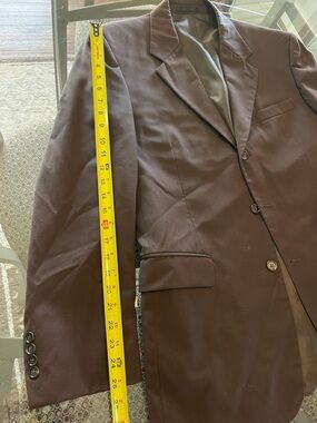Men's Brown Classic Two-Button Suit